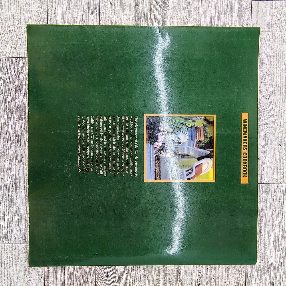 Winemakers Cookbook by Lou Seibert Pappas‎ 1986 - FAIR